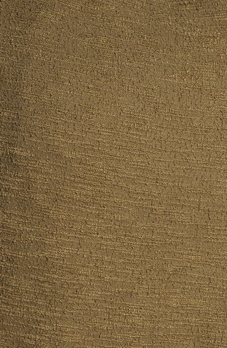 BB Dakota by Steve Madden BB Dakota Revolution Drapey Bouclé Trench Coat, Alternate, color, Olive