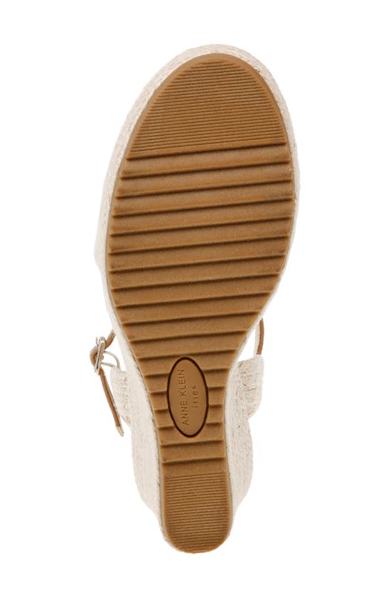 Shop Anne Klein Wylie Espadrille In Cream