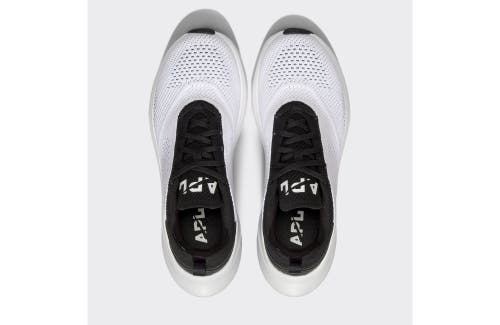 Apl Athletic Propulsion Labs Techloom Dream Sneakers White/black/black In White/black/black