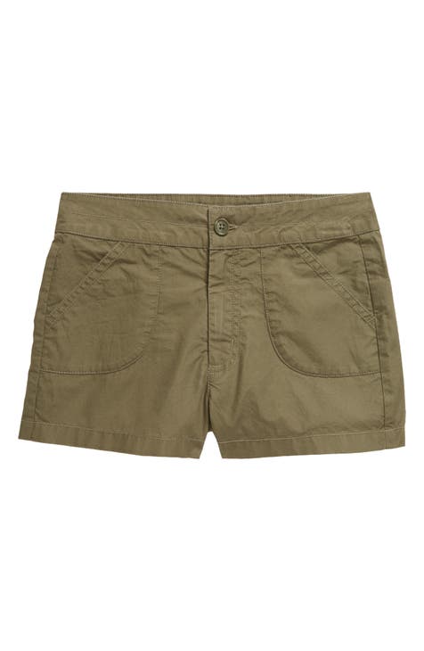 Kids' Cotton Poplin Shorts (Big Kid)