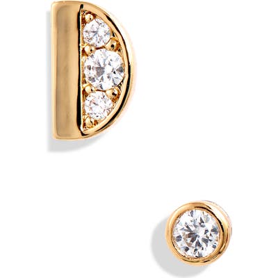 Kate Spade New York Initial Mismatched Stud Earrings