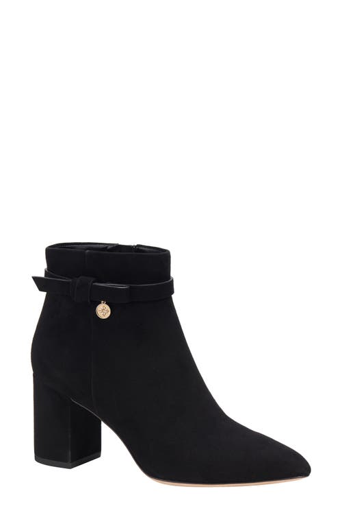 kate spade new york gretchen pointed toe bootie in Black