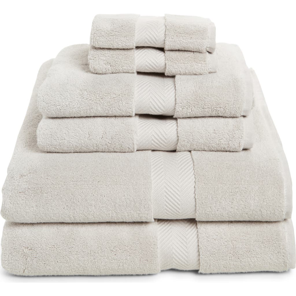 Nordstrom 6-piece Hydrocotton Bath Towel, Hand Towel & Washcloth Set In Grey Vapor