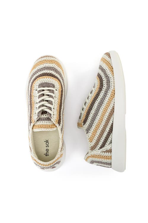 Shop The Sak Asha Sneaker In Serenity Stripe