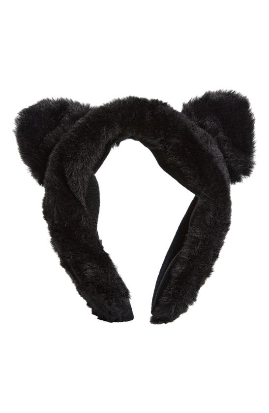 Click to view more detailed imagery on our partner's website Tasha Na Furry Cat Ear Headband In Black