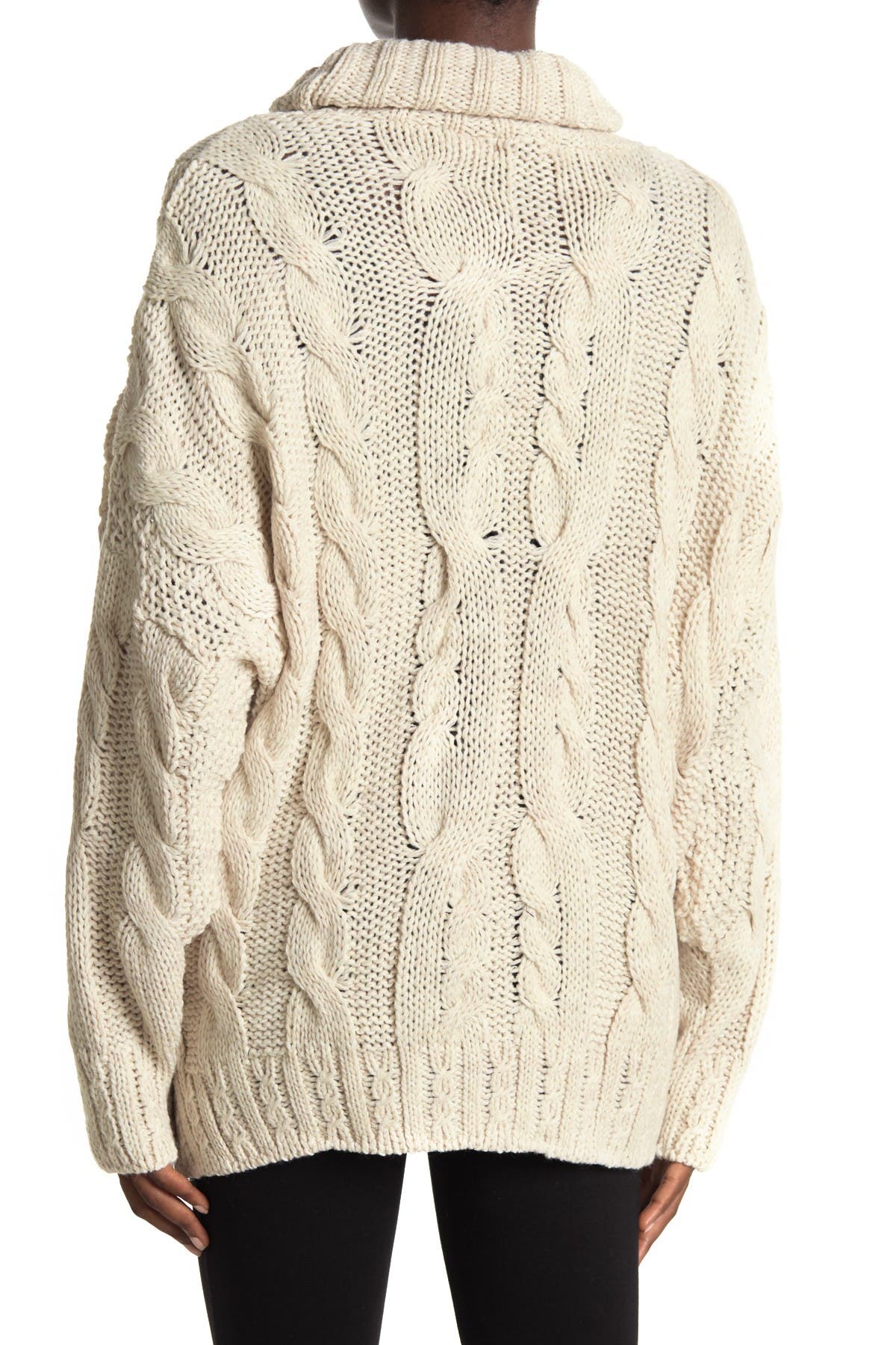 topshop chunky knit cardigan