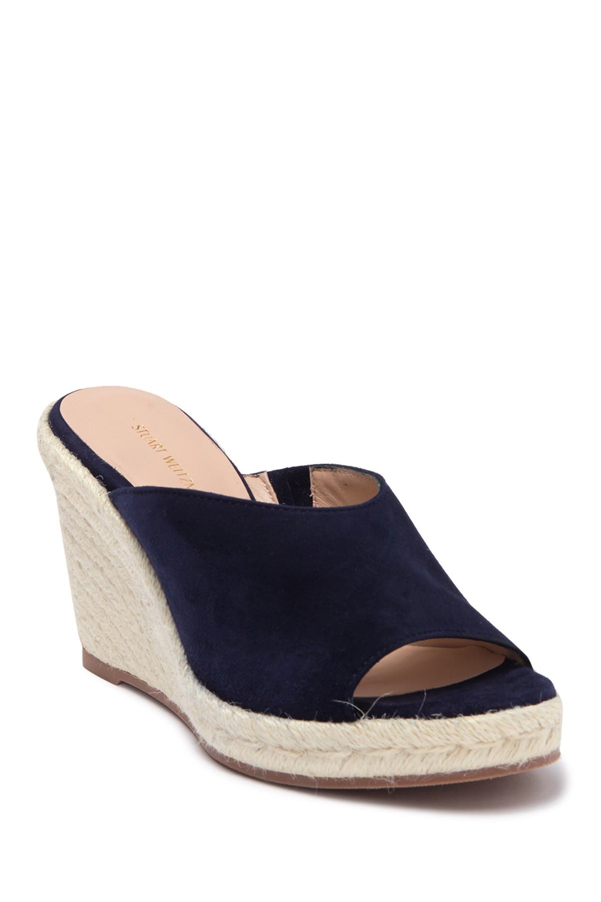 espadrille wedge mule