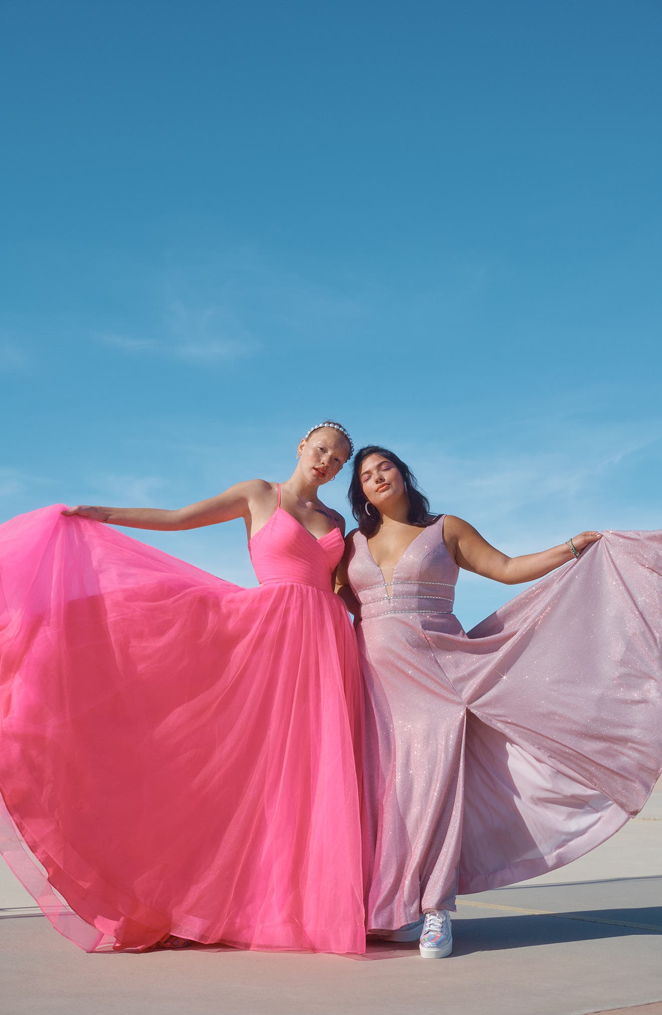 Neon Colored Bridesmaid Dresses