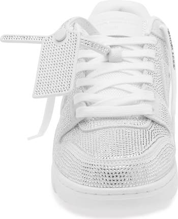 Off-White Out of Office Crystal Embellished Low Top Sneaker
