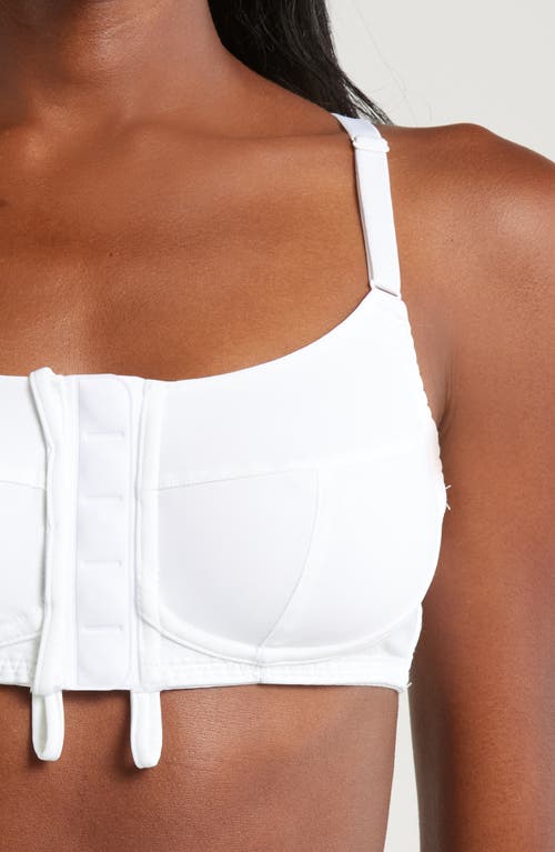 Liberare Everyday Easy-on Wireless Front Close Adaptive Bra In White