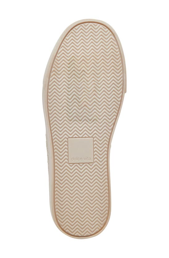 Shop Dolce Vita Scotti Slip-on Platform Sneaker In Ivory Woven