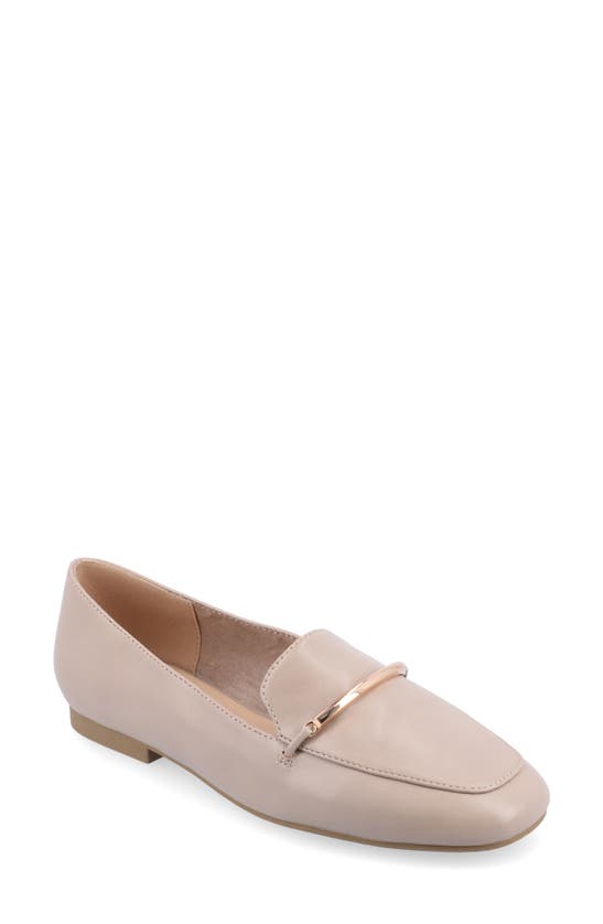 Shop Journee Collection Tru Comfort Foam Wrenn Flat In Taupe