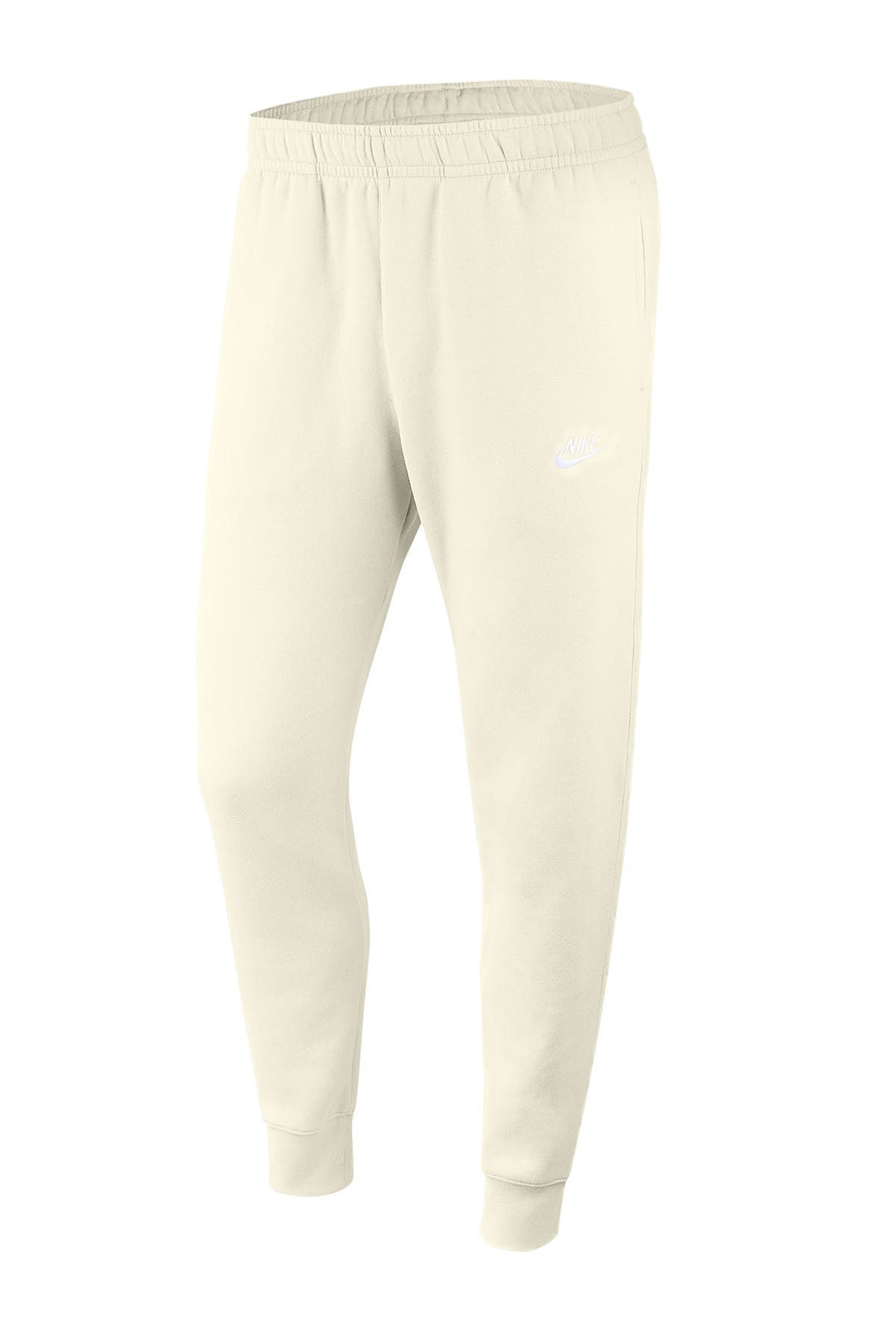 Nike Sportswear Men's Club Pocket Fleece Joggers In Sail/white | ModeSens