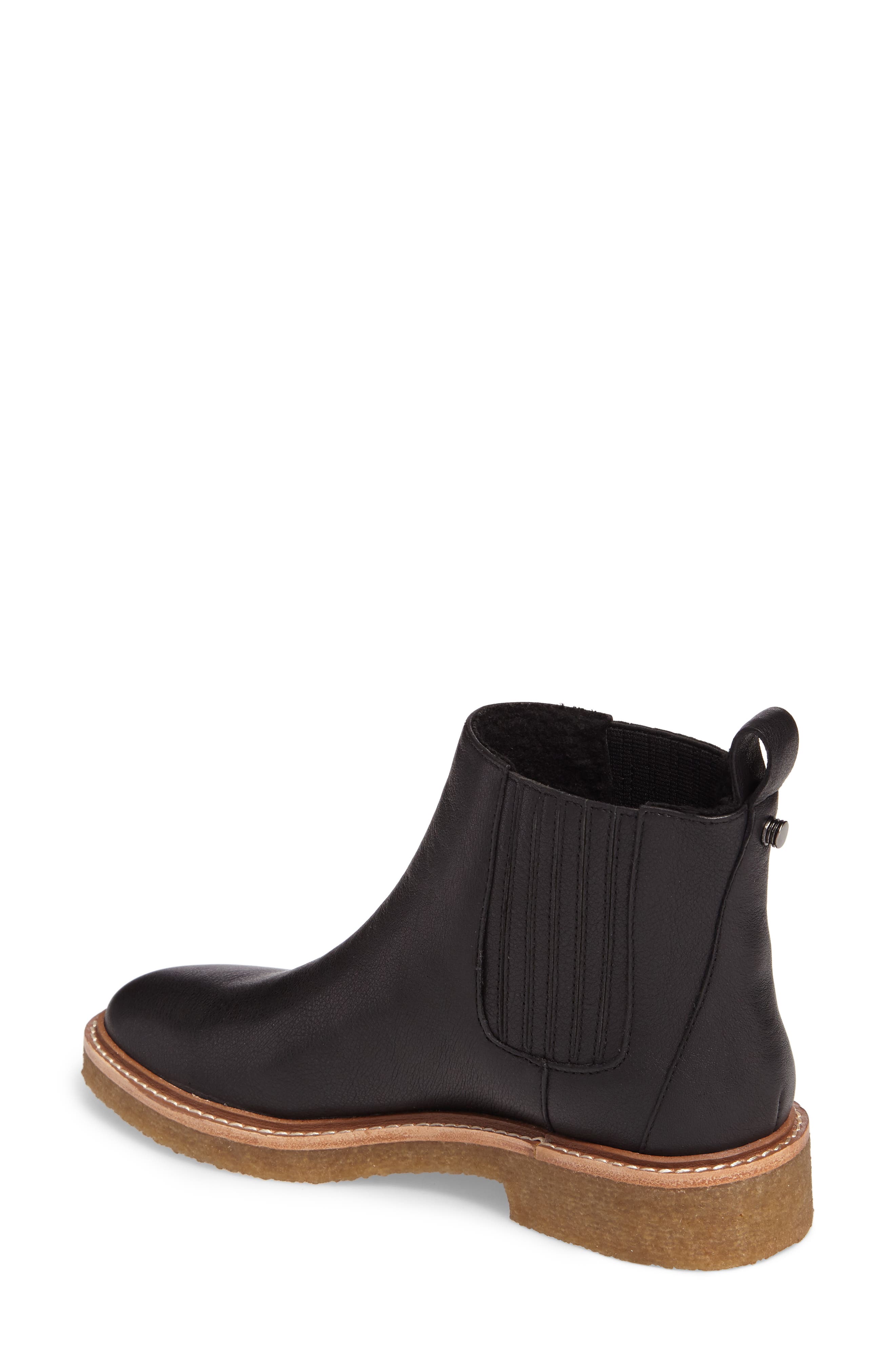 botkier chelsea faux shearling lined boot