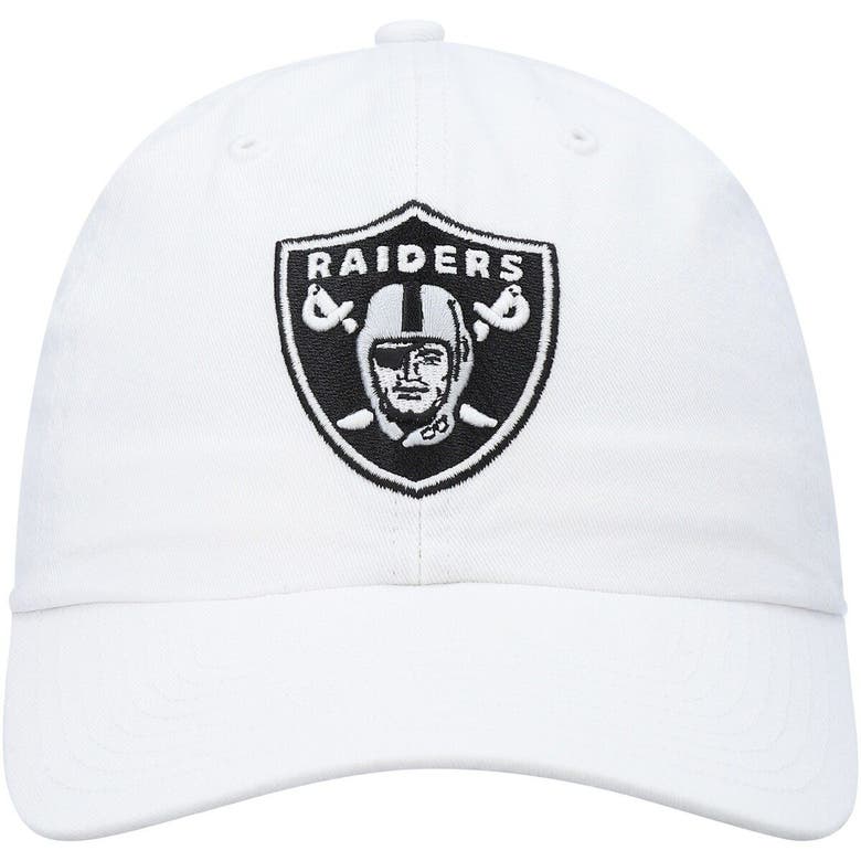 47 Men's Las Vegas Raiders Black Clean Up Adjustable Hat