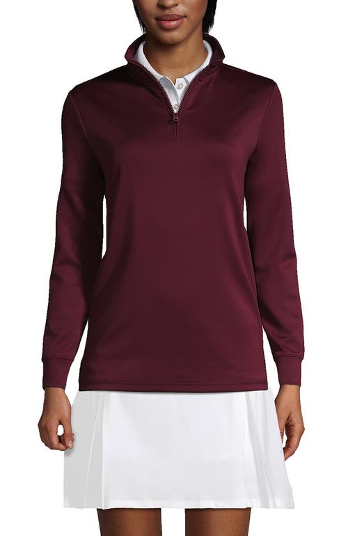 LANDS' END LANDS' END SCHOOL UNIFORM QUARTER ZIP PULLOVER