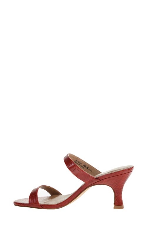 Shop Chinese Laundry Yamila Slide Sandal In Red