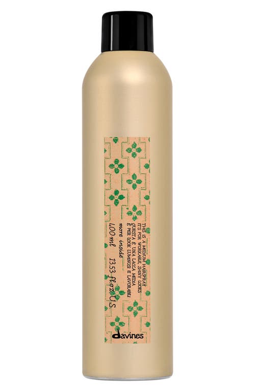 Davines Medium Hair Spray