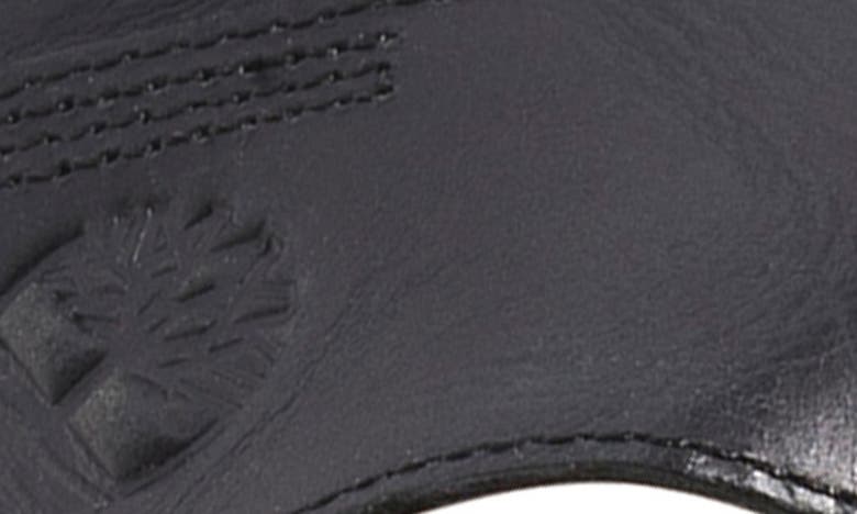 Timberland Clairemont Way Cross Strap Sandal In Black Full Grain
