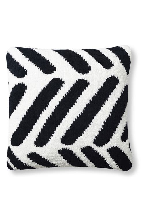 Sunday Citizen Chevron Accent Pillow in Black - Off White at Nordstrom, Size 20X20