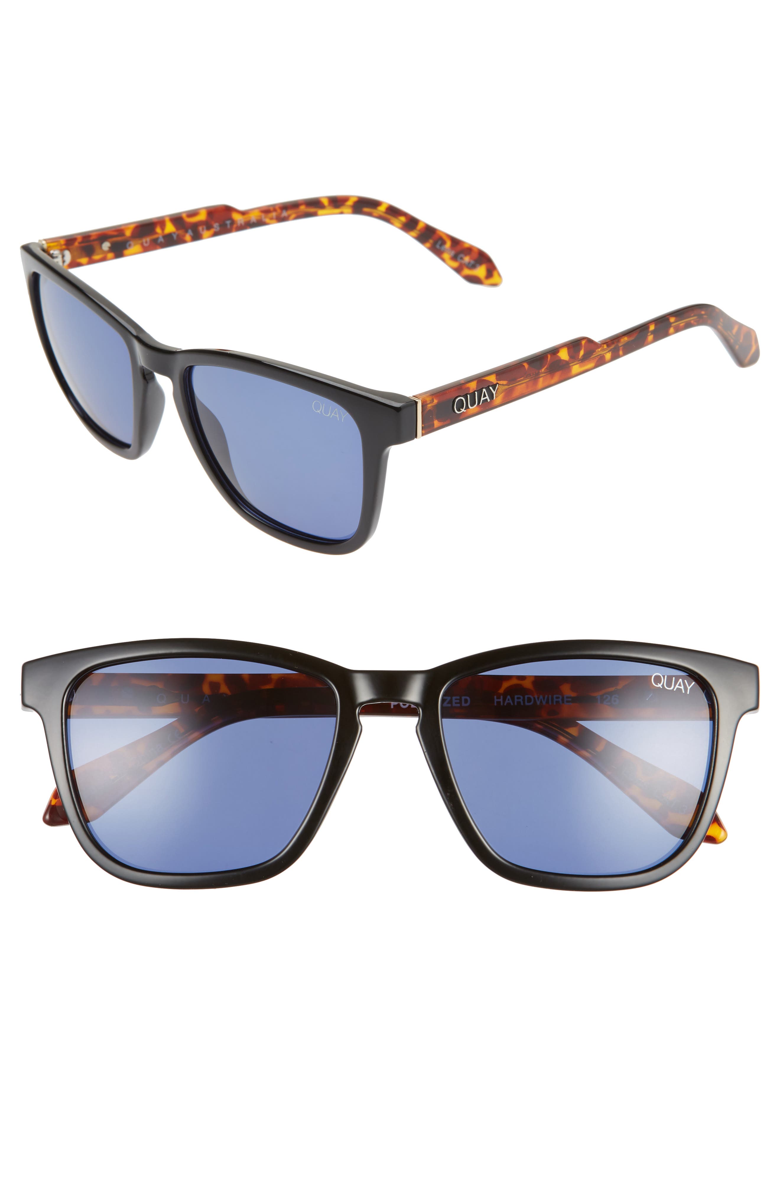 QUAY AUSTRALIA | Hardwire 54mm Polarized Sunglasses | Nordstrom Rack