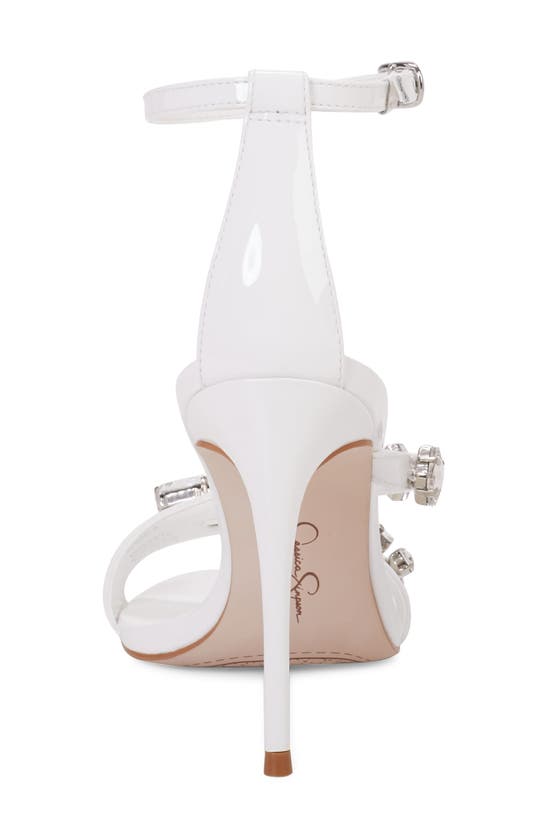 Jessica Simpson Raela Ankle Strap Sandal In White
