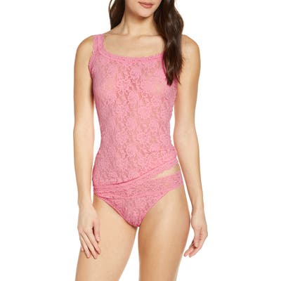 Hanky Panky Signature Lace Camisole, Pink