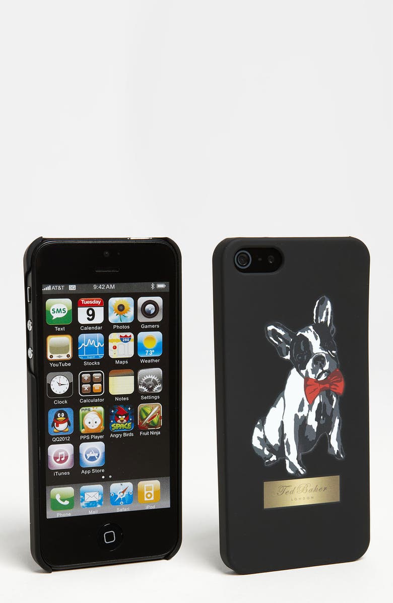 Ted Baker London 'Cotton Dog' iPhone 5 Case, Main, color, 