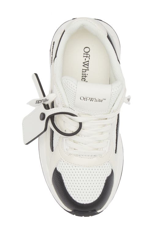 Shop Off-white Runner B Sneaker In White/black