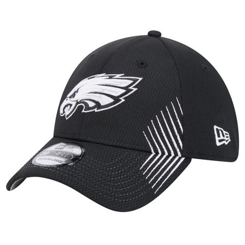 Black on cheap black eagles hat