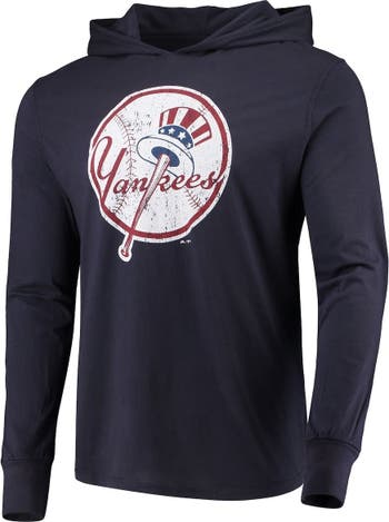 Men's Majestic Threads Aaron Judge Navy New York Yankees Tri-Blend Name &  Number T-Shirt