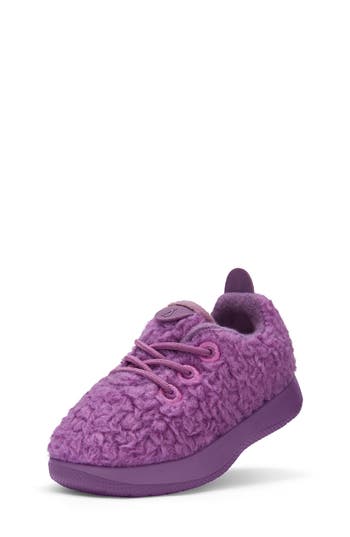 Allbirds Kids' Sm Wool Runner Fluff Sneaker In Purple
