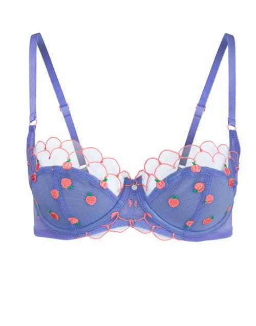 Shop Adore Me Bettie Contour Balconette Bra In Medium Blue