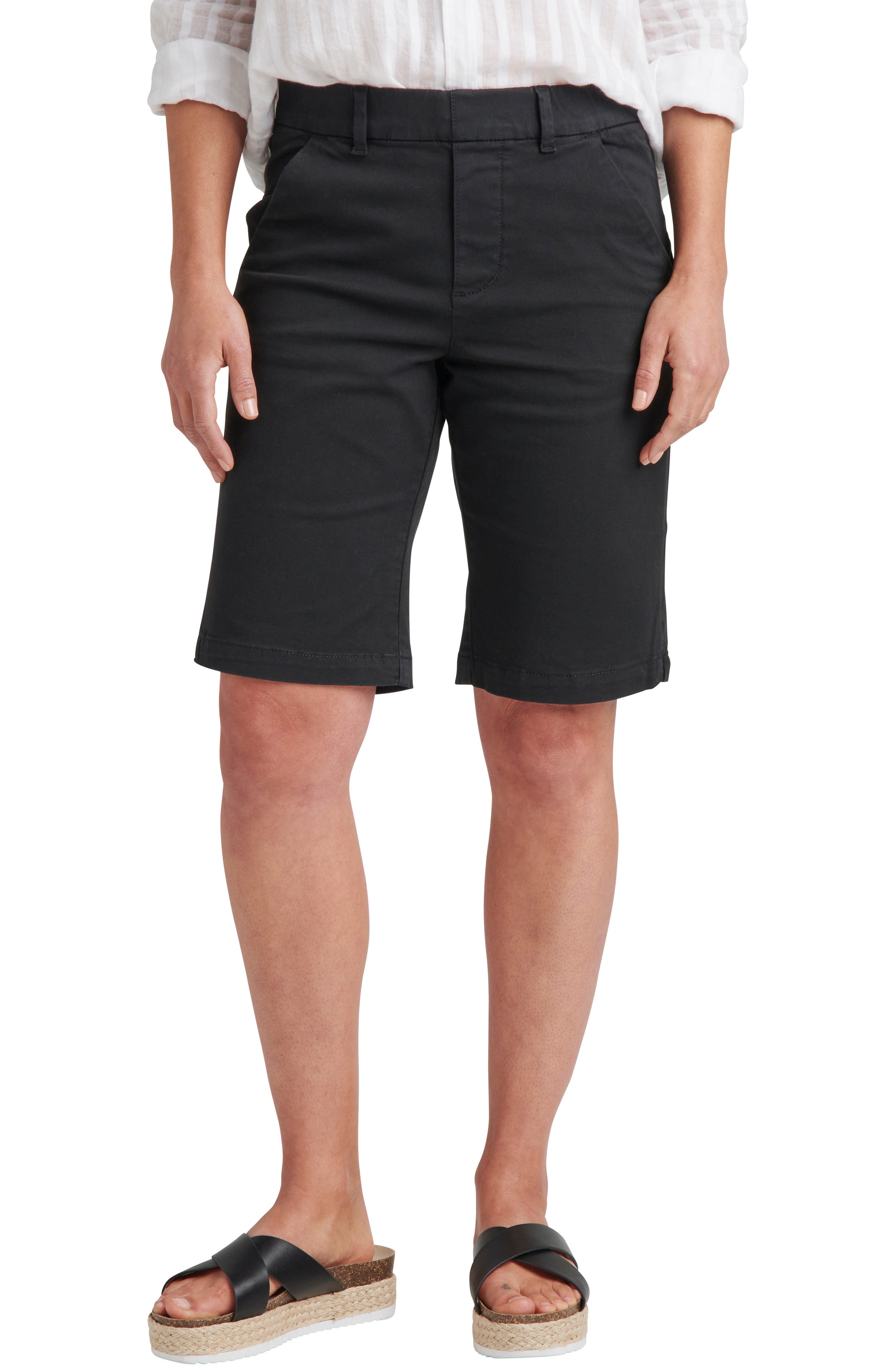 Jag Jeans Maddie Pull-On Bermuda Shorts 