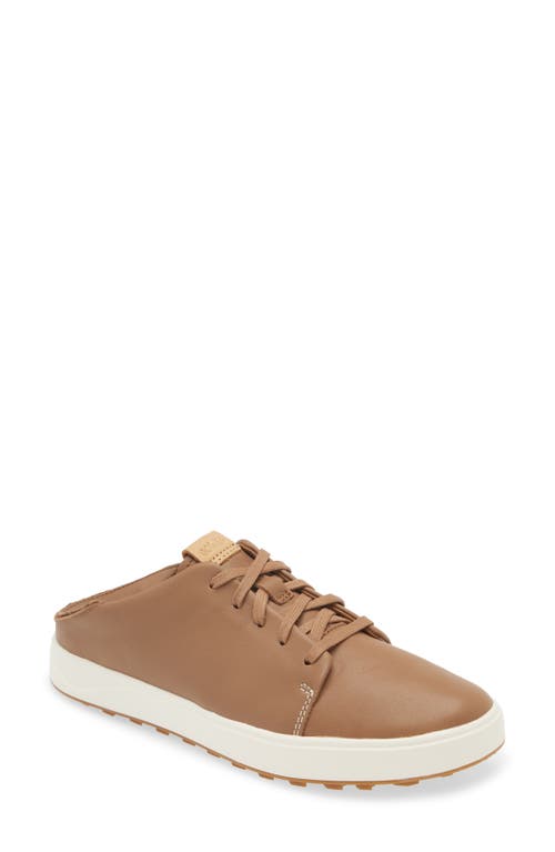Olukai Wailea Waterproof Spikeless Golf Shoe In Tan/tan