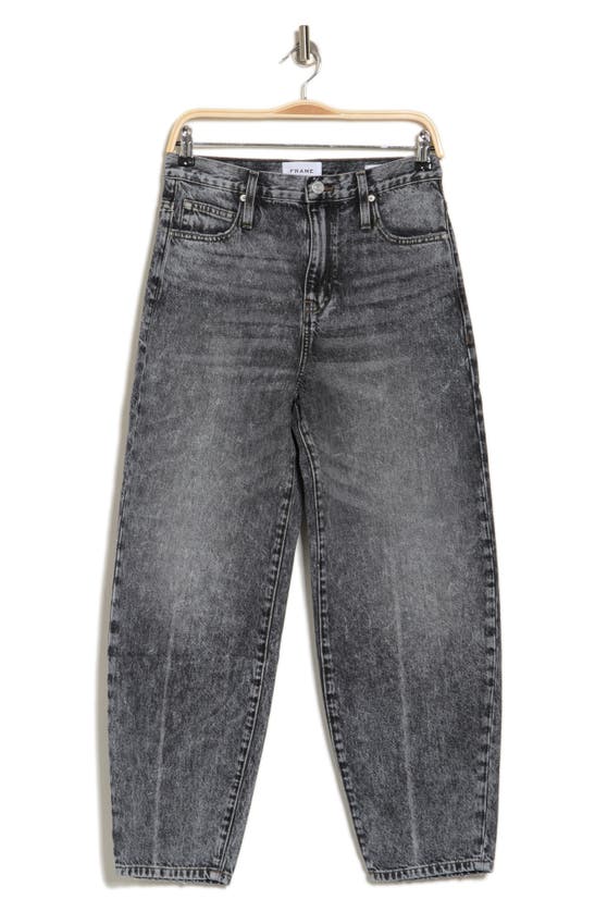 Frame Ultra High Waist Barrel Jeans In Kickdrum ModeSens