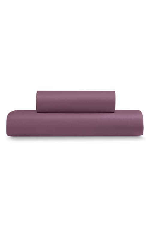 Ella Jayne Home Triple Brushed Duvet Cover & Sham Set In Eggplant