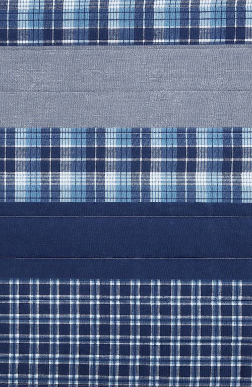 Nautica Addison Quilt Set In Blue