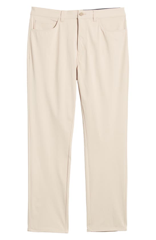 Shop Johnston & Murphy Xc4 Performance Five Pocket Pants In Khaki