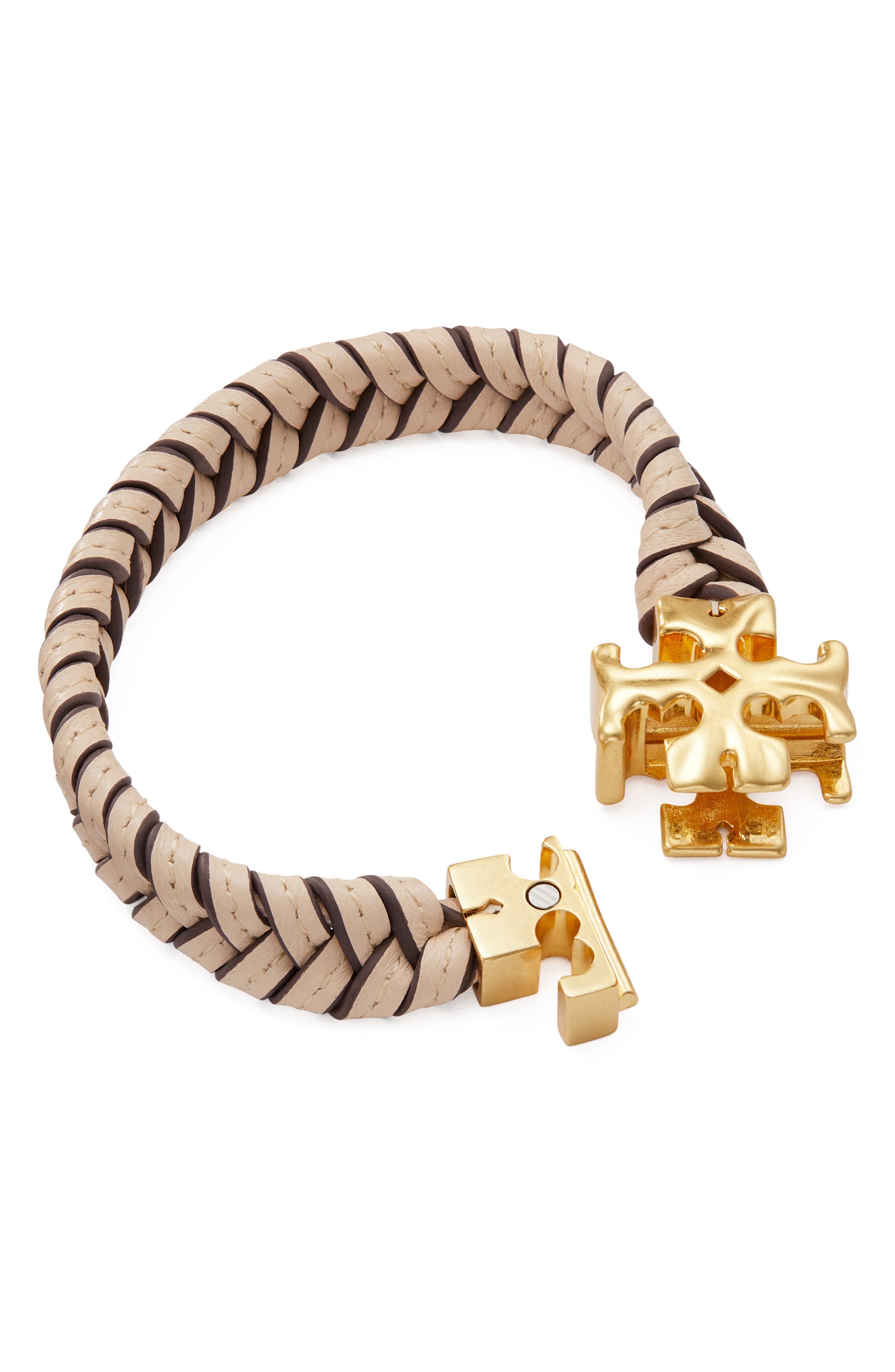 tory burch woven bracelet