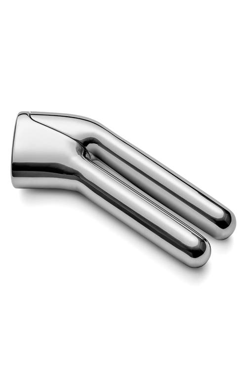 Caraway Garlic Press In Silver