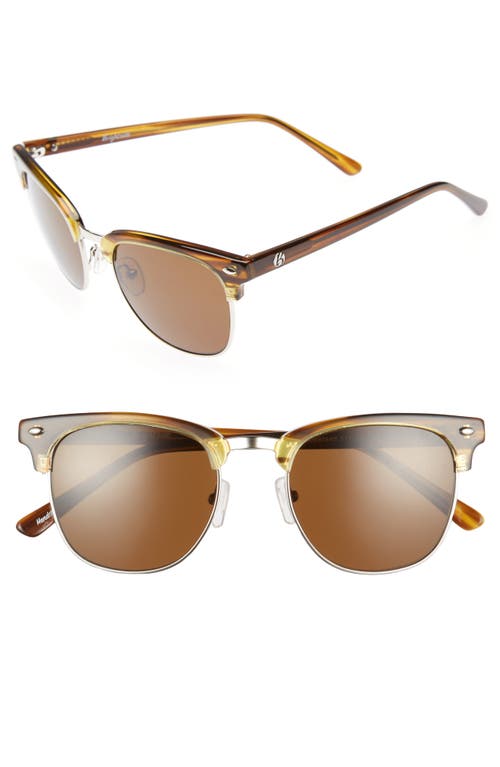 Brightside Copeland 51mm Sunglasses in Amber/Brown