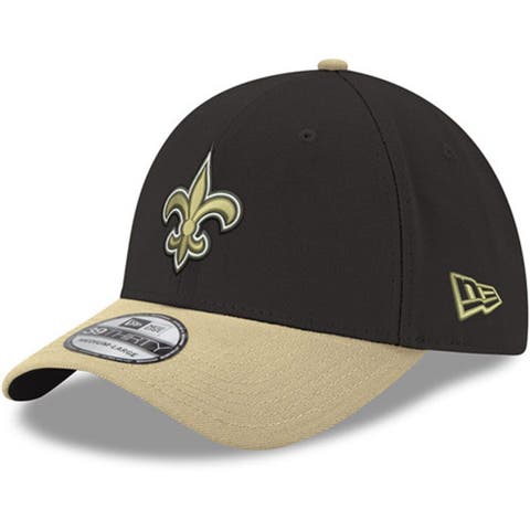 New Orleans Saints Sideline 9FIFTY Snapback Hat - Black/ White Ink
