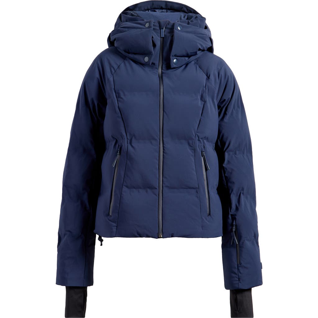 Halfdays Georgie Puffer Jacket In Navy
