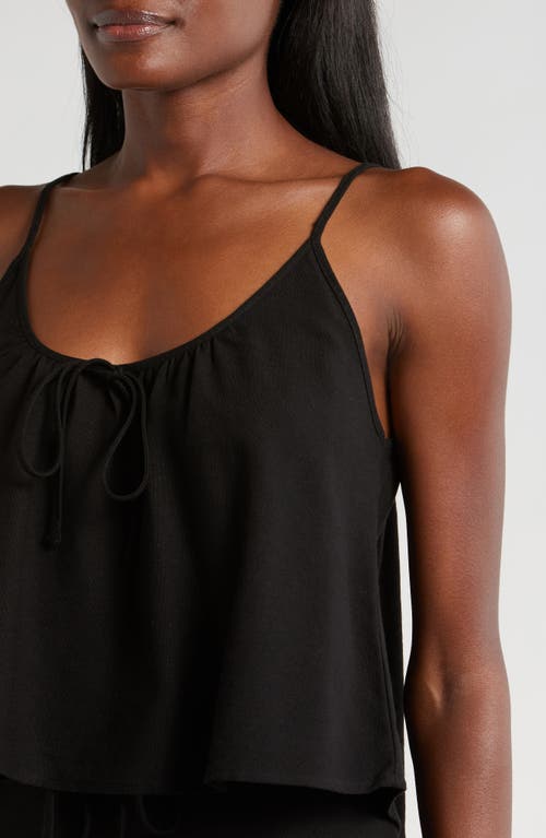 Shop Nordstrom Two-piece Tank & Skirt Cover-up In Black