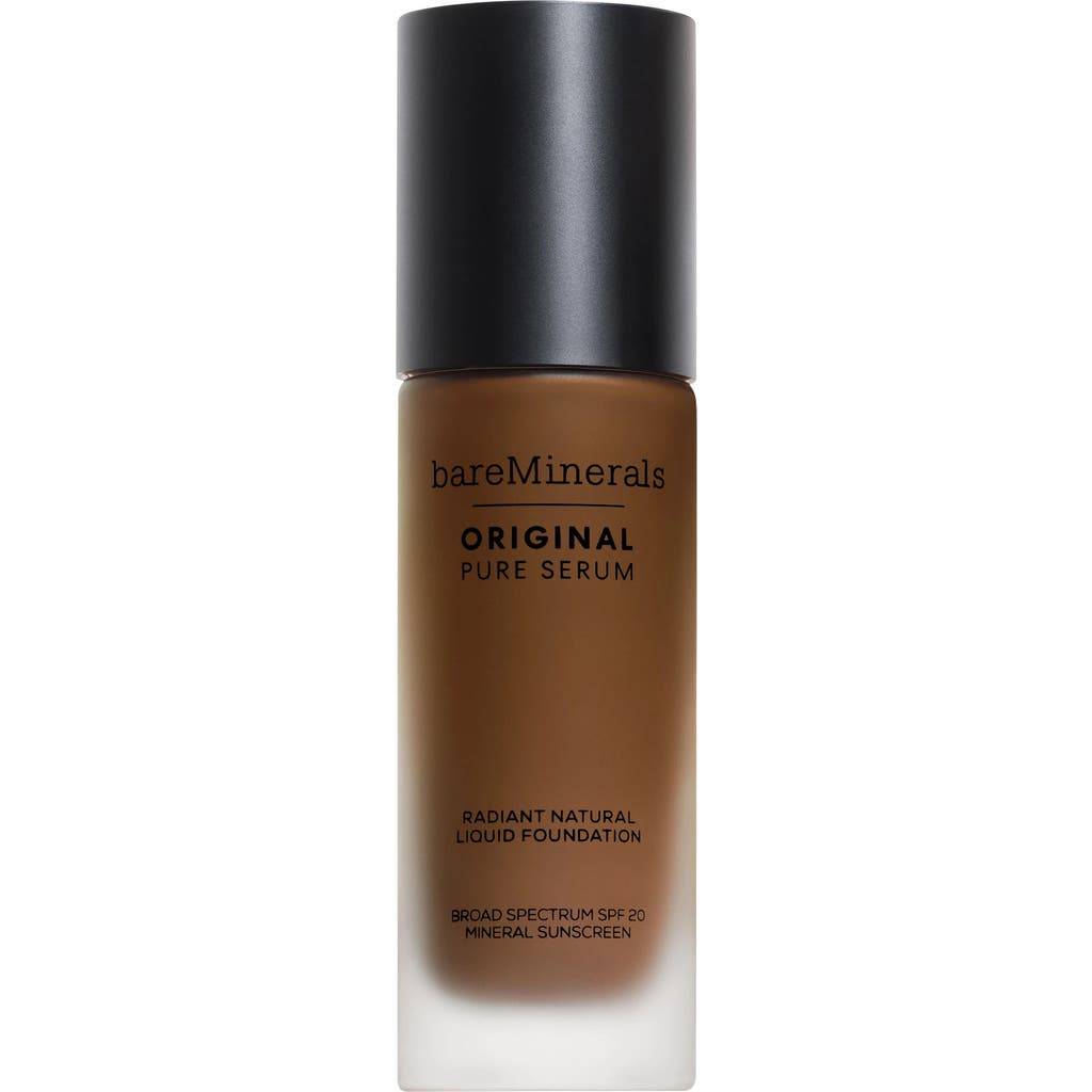 Bareminerals ® Original Pure Serum Radiant Natural Liquid Foundation Mineral Spf 20 In Deep Warm 6