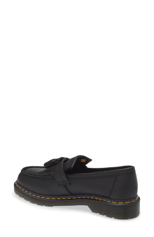 Dr. Martens' Dr. Martens Adrian Kiltie Tassel Loafer In Black Ambassador