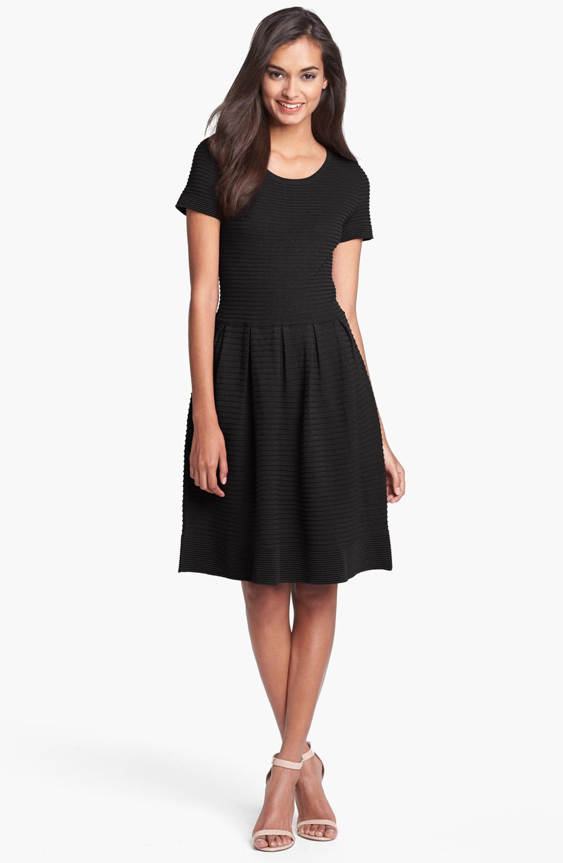 petite black sweater dress