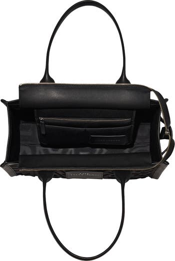 Marc Jacobs Black Monogram Neoprene Laptop Bag