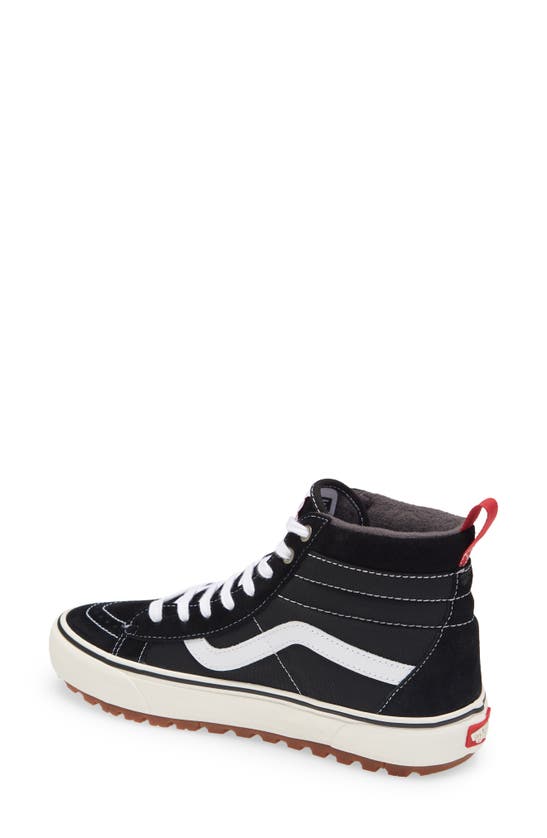 Vans Sk8-hi Mte-2 Sneakers In Black And White In Black/true White Llt